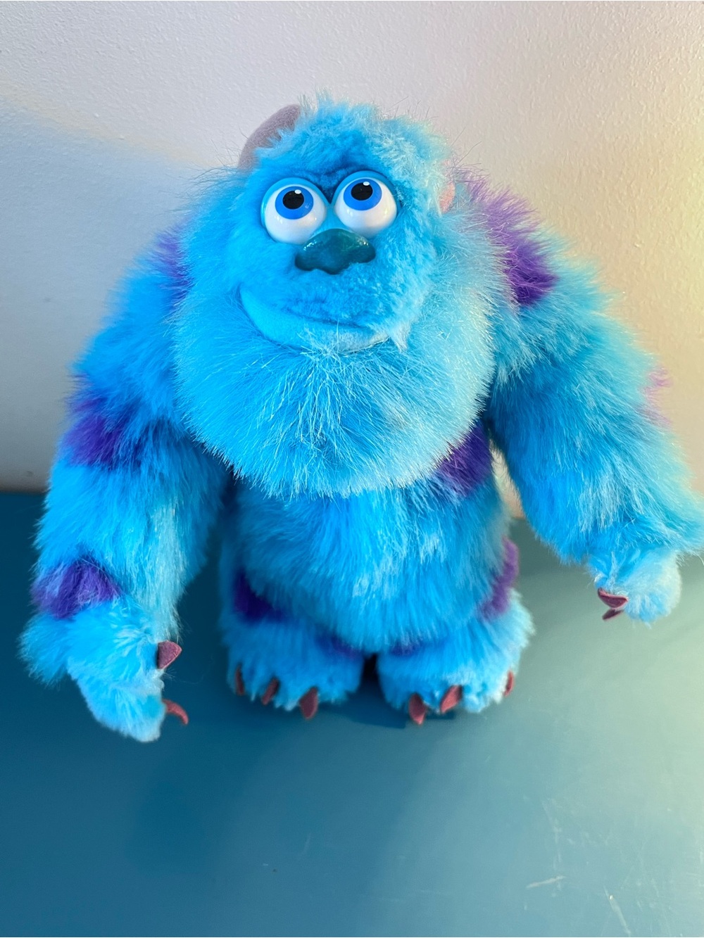Vintage Disney Store Monsters Inc. Sulley Plush Stuffed Animal 8”
